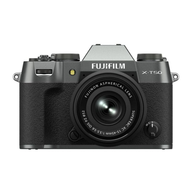 Fujifilm XT 50 charcoal silber + XC 15-45/3,5-5,6 OIS PZ Set