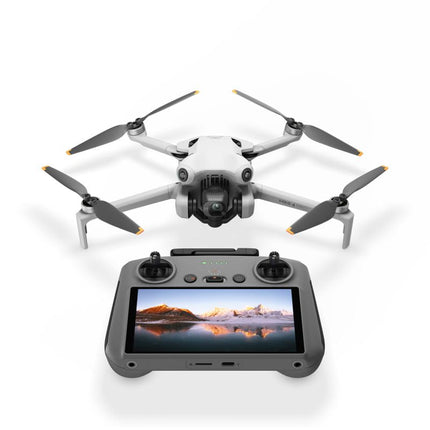 DJI Mini 4 Pro + DJI RC2 Quadrokopter + Fernsteuerung m. Display