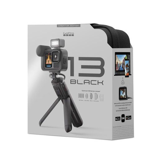 GoPro HERO13 Black Creator Edition, Volta Akkugriff, Stativ, FB, Actioncam