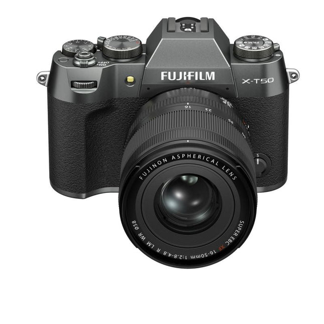 Fujifilm XT 50 charcoal silber + XF 16-50/2,8-4,8 R LM OIS Set